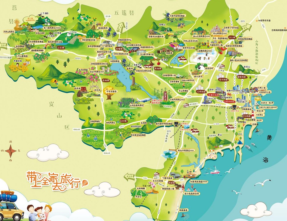 怒江景区使用手绘地图给景区能带来什么好处？